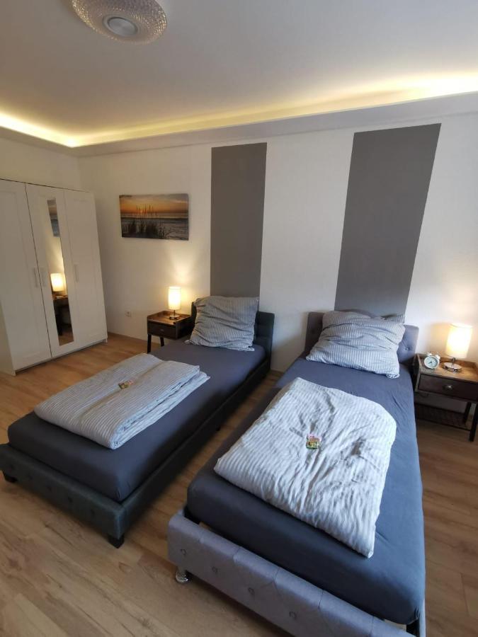 Frisch Sanierte Ferienwohnung 2 Min Vom Suedstrand - Balkon - Pay Tv Wilhelmshaven Esterno foto